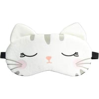 لوكي - قناع نوم بتصميم وجه قطة كرتوني