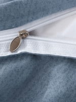 طقم لحاف 3 قطع أزرق/ حوت - 260*230