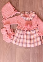 بوكس بناتي فستان شتوي