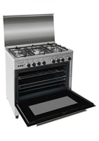 103847 - فرن جليم غاز 50*80، 5 شعلات، أمان تام ـ أ...