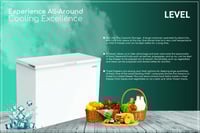 فريزر ليفيل افقي 9 قدم - 105040