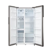 ثلاجة ميديا 18 قدم لون رمادي موديل - 103100