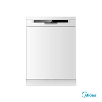 غسالة صحون ميديا – 7 برامج – 12 مكان – أبيض - 1009...