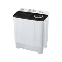 غسالة ليفيل حوضين 5 كيلو - 105198