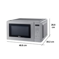 مايكرويف تكنو بيست 20 لتر فضي ديجيتال - 102159