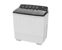 غسالة حوضين كولين 12 ك غسيل 7 ك عصر ابيض - 105087