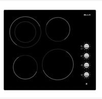 سطح بولم 4 عيون سيراميك 60 كهرباء مفاتيح - 104212