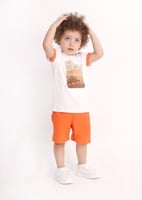 طقم برمودا اورانجي