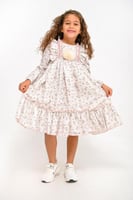 فستان الزهور بطابع كلاسيكي