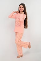 بجامة قلب الزهور