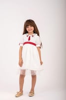 فستان آريا الأبيض المطرّز