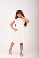 فستان الوردة الناعمة