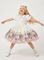 فستان لورين بطابع باريس