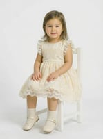 فستان بيبي زهـرة الفانيليا