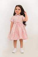 فستان الورود الكلاسيكي