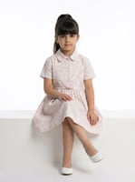 فستان روزا الكلاسيكي مع قبعة