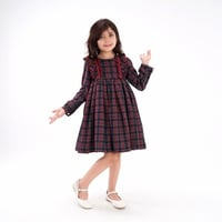 فستان بطبعة كروهات