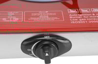 موقد سطح الطاولة يعمل على الغاز من جيباس ، لون احم...