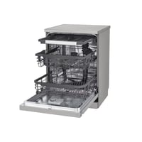 LG غسالة أطباق 14 مكان، انفرتر، دورين، 4 أذرع للغس...