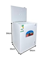 فريزر سوبر كلاسيك 141 لتر 5 قدم ابيض - SPCF-165