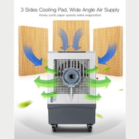 مكيف صحراوي متنقل بخاصية توزيع الرذاذ - بسعة 50 لت...