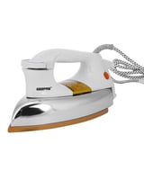 مكواة جافة اتوماتيكية من Geepas - أبيض - GDI23011