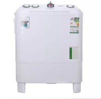 جيباس غسالة شبة اوتوماتيكية - 7 كجم - أبيض - GSWM6...