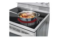 LREL6323S فرن كهربائي واي فاي سمارت سعة 6.3 قدم مك...