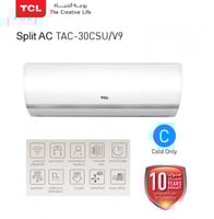 مكيف جداري - تي سي ال -TAC-30CSU/V9 (بدون تركيب)