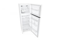 ثلاجة بفريزر علوي 11 قدم مكعب لون أبيض ضاغط عاكس