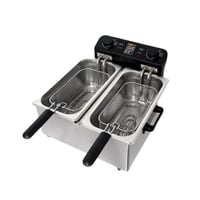 قلاية زيت Koolen عميقة بحوضين 6 لتر 2800 واط موديل...