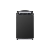 غسالة ال جي علوية سعة 15 كجم ، لون أسود ، بخار ، ت...