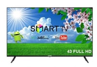 شاشة فوجي ستار 43 بوصة سمارت 4K بدون إطارFJ-S4301