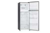 ثلاجة بفريزر علوي 9 قدمًا مكعبًا لون فضي بلاتيني ت...