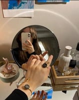 سوار مع خاتم نسائي ملكي من الفضة الخالص عيار 925