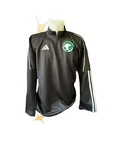 سويتر المنتخب الجديد الاسود 2025