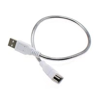 كابل تمديد USB معدني مرن بطول 35 سم من ذكر إلى أنث...