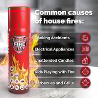 بخاخ سهل الاستخدام يكأفح جميع أنواع الحرائق طفاية...