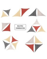 مظلة شمسية مثلثة الشكل مقاس5متر في 5متر في5متر