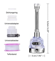 وصلة صنبور 3في 1