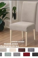 غطاء كرسي ليكرا عالي الجودة، غطاء كرسي قابل للغسل...