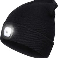 قبع مع كشاف