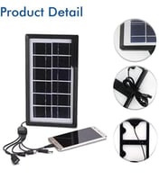 لوح طاقة شمسية مخرج USB 15 واط