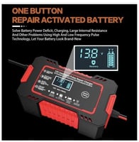 شاحن بطارية سيارة 12v فولت 6A امبير, لأصلاح نبض ال...