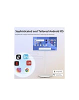 شاشة LED ذكي مقاس 28.9 بوصة | ذاكرة 128 جيجابايت،...