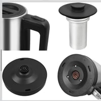 غلاية كهربائية مزدوجة من الستانلس ستيل بقدرة 1500...