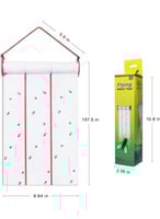 صائد ذباب شريط لاصق بلون اصفر جاذب للذباب والحشرات...