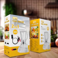 خلاط ومطحنة للسيارة 12v