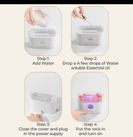 فواحة اللهب مع الاحجار