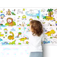 جار ميلو | رول تلوين لاصق بحبر الصويا برسومات لحيو...